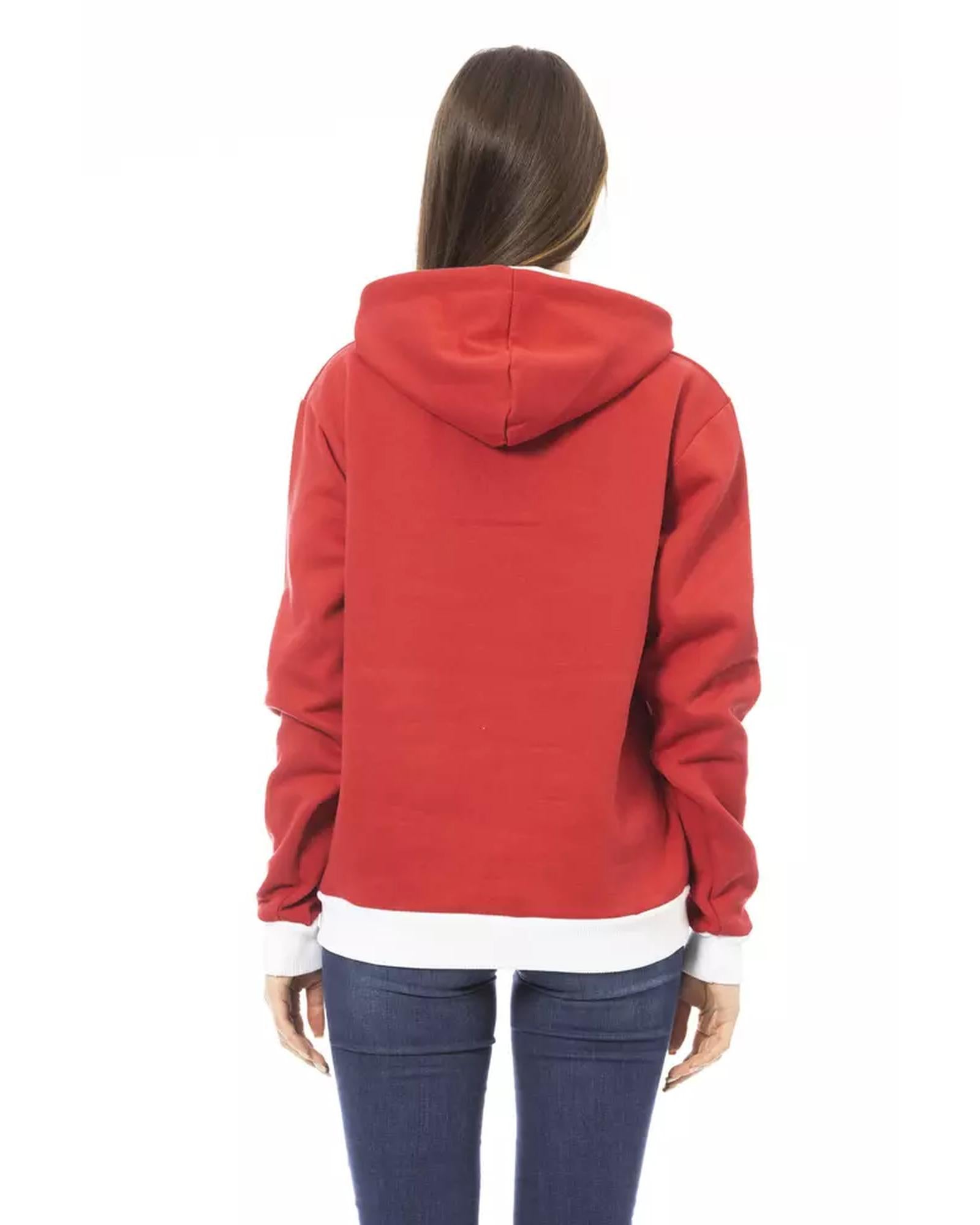 Luxury Long Sleeve Fleece Hoodie with Front Logo and Maxi Front Pocket XS Women - Women's Fashion > Knitwear & Sweaters