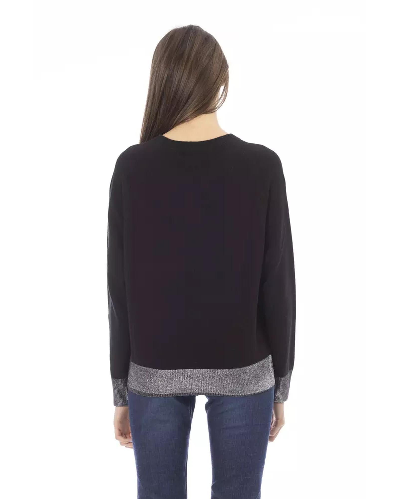 Metal Monogram Crew Neck Sweater M Women - Women's Fashion > Knitwear & Sweaters