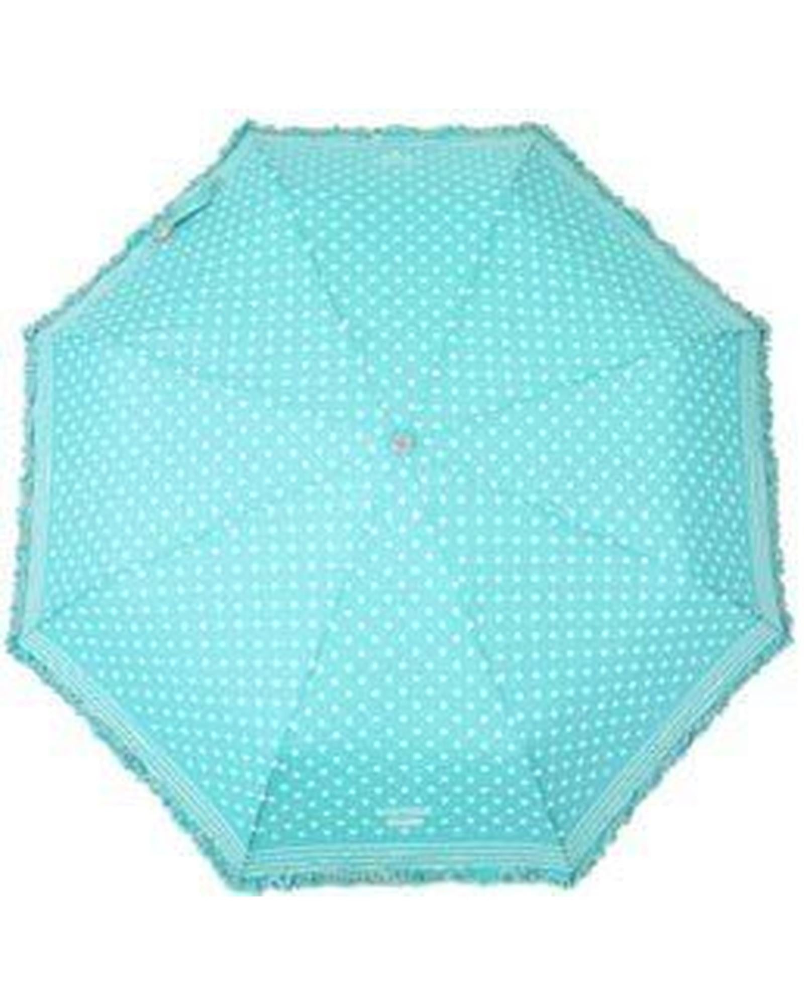 Polka Dots Umbrella with Automatic Opening and Closing UV Protection 99% One Size Women - Women's Fashion > Accessories