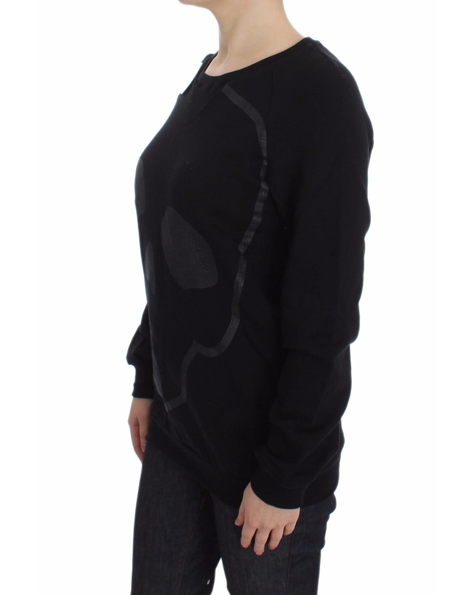 EXTE Crew-neck Pullover with Skull Motive Print 40 IT Women - Women's Fashion > Knitwear & Sweaters