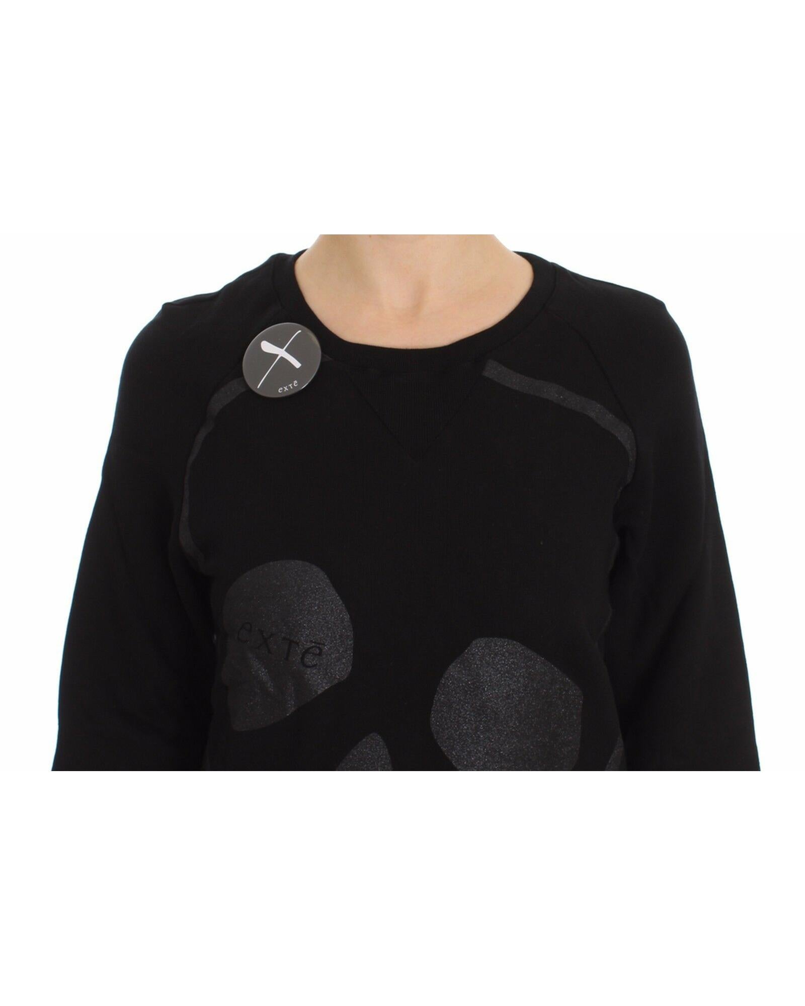 EXTE Crew-neck Pullover with Skull Motive Print 40 IT Women - Women's Fashion > Knitwear & Sweaters