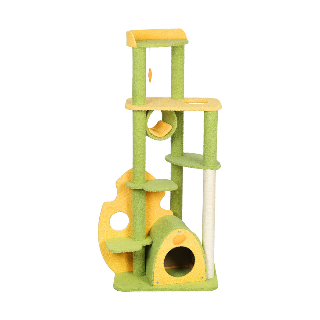 Cat Tree Kitten Furniture Condo Scratching Post Scratcher Multi-Level - Pet Supplies